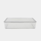 Caja organizadora transparente con tapa