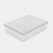 Caja organizadora transparente con tapa