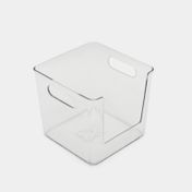 Organizador transparente con abertura