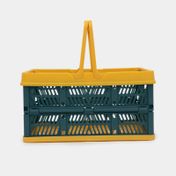 Cesta organizadora plegable con manijas