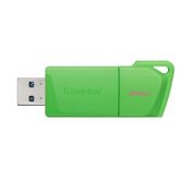 Memoria USB Kingston verde neón de 64 GB