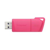 Memoria USB Kingston rosada neón de 64 GB