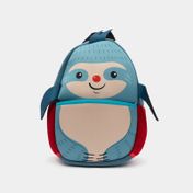 Morral diseño oso perezoso, azul y rojo