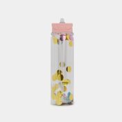 Botella para agua transparente de 550 ml