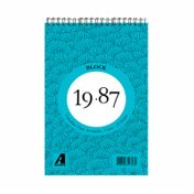 Bloc 19.87 1/2 carta, de papel tipo acuarela, x 25 hojas