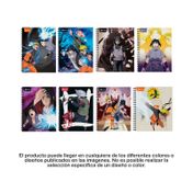 Cuaderno argollado de 80 hojas rayado surtido