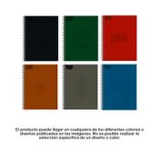 Cuaderno de 7 materias cuadriculado de 175 hojas surtido