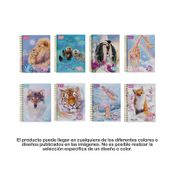 Cuaderno argollado de 7 materias de 175 hojas surtido