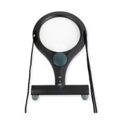 Lupa 2x / 4x bifocal con luz led