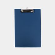 Tabla legajadora azul A4 con tapa