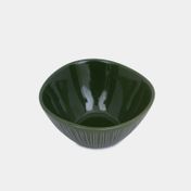 Bowl verde de rayas de 360 ml verde