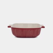 Refractaria de 7,5 x 29 cm 1400 ml roja