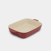 Refractaria de 6,5 x 33 cm 2000 ml rojo