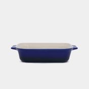 Refractaria de 7,5 x 33,5 cm 2400 ml azul