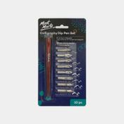 Set de pluma con 9 puntas