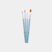 Set de pincel x 4 piezas azul