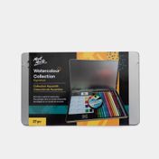 Kit de acuarela x 27 piezas con estuche