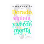 Dorado, violeta y verde menta