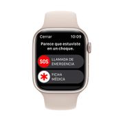 Apple Watch Series 8 blanco de 45 mm