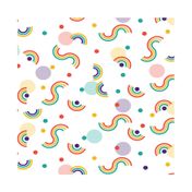 Rollo adhesivo ConTact de 3 m x 45 cm arcoiris