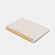 Libreta ejecutiva de 15 x 21 cm gris