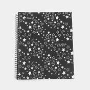 Cuaderno 105 Mead argollado y rayado negro de 80 hojas