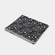 Cuaderno 105 Mead argollado y rayado negro de 80 hojas