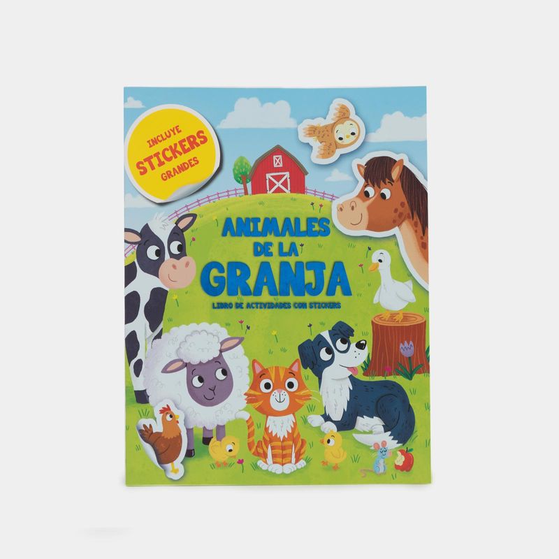 123 Libro pegatinas La granja – PLAY HOUSE ROCHA