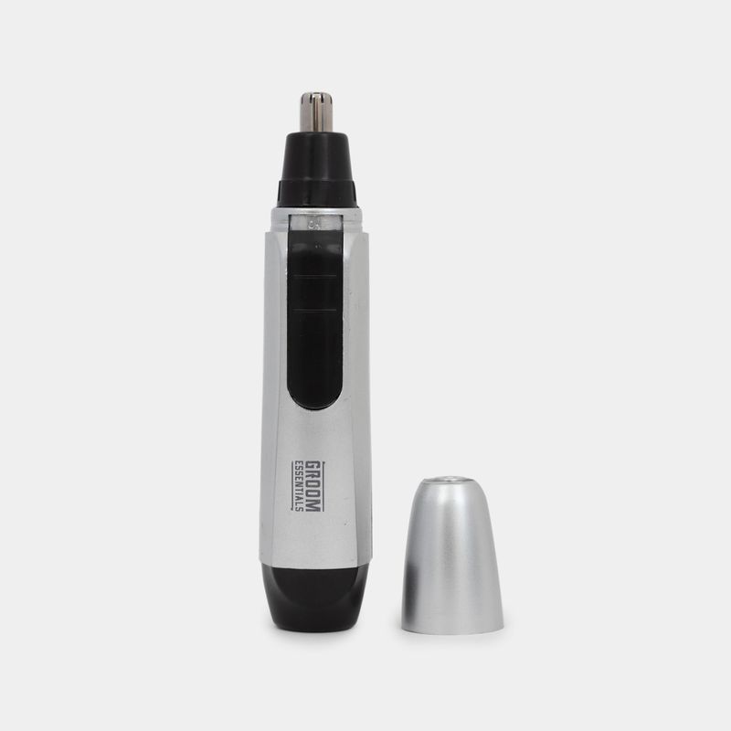 recortador-groom-essentials-de-viaje-plateada-con-negra-643620026083