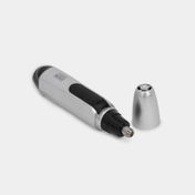 Recortador de viaje Groom Essentials plateado con negro