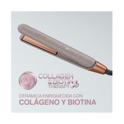 Plancha alisadora Remington con terapia de colágeno y biotina