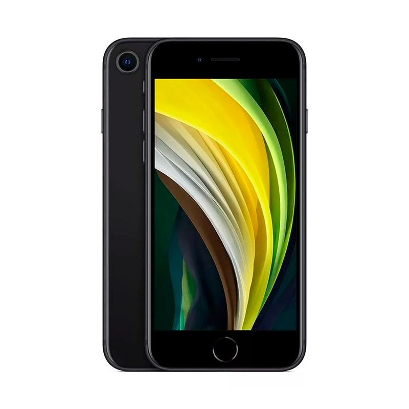 Celular Apple 5G iPhone SE 2da Generación Reacondicionado Grado A Negro  128GB