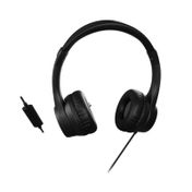 Audífonos estéreo negros de diadema Klip Xtreme KCH-510 con micrófono