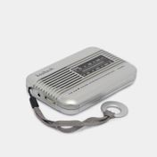 Radio de bolsillo AM/FM CPR122 plateado de 0.1 W RMS