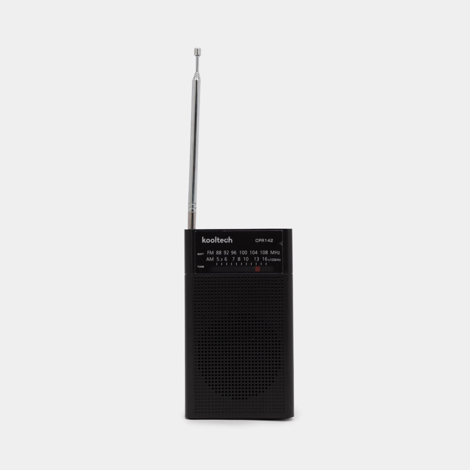 Radio de bolsillo AM/FM CPR142 de 0.1 W RMS