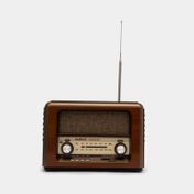 Radio vintage AM/FM Kooltech café de 3 W RMS con Bluetooth