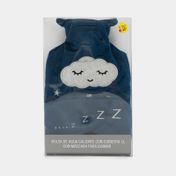 Bolsa para agua caliente 1 litro con funda y mascara para dormir