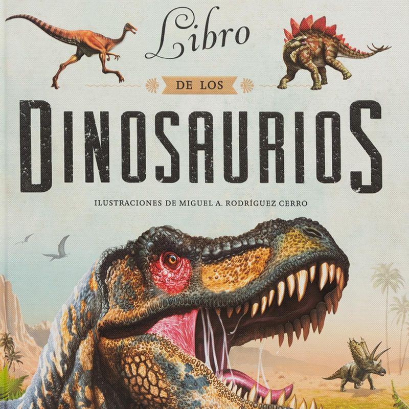 Arriba 20+ Foto el magnífico libro de los dinosaurios Mirada tensa