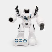 Robot de 34 cm con control remoto, luz y sonido (surtido)
