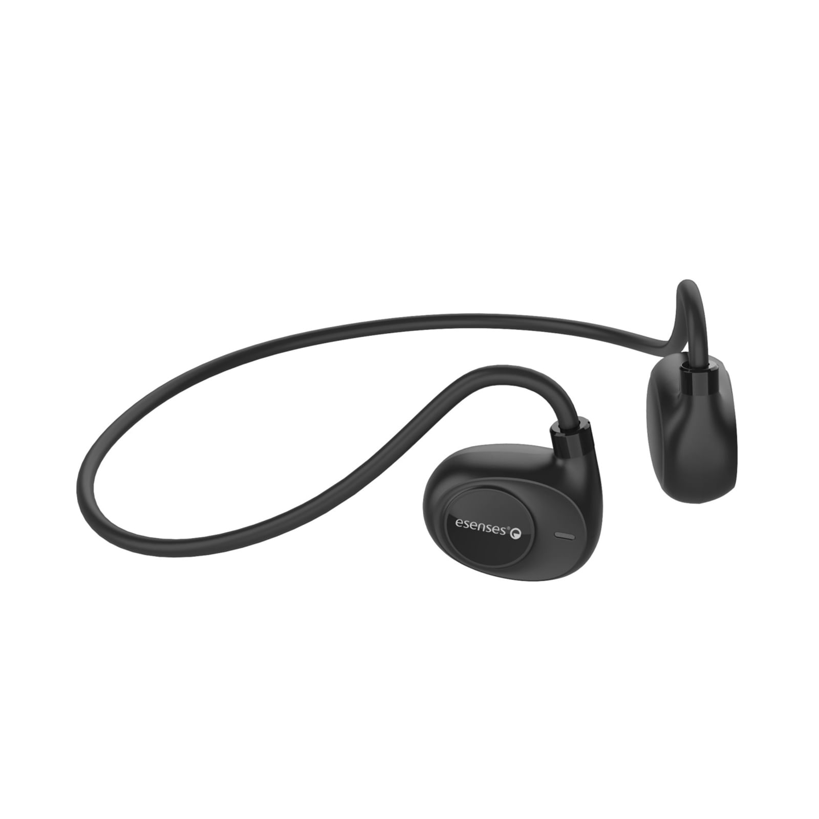 Audífonos de conducción ósea negros con Bluetooth Esenses EB-5000-BC