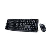 Combo Genius teclado + mouse alámbricos KM-170