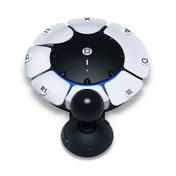 Control Access blanco con negro para PS5