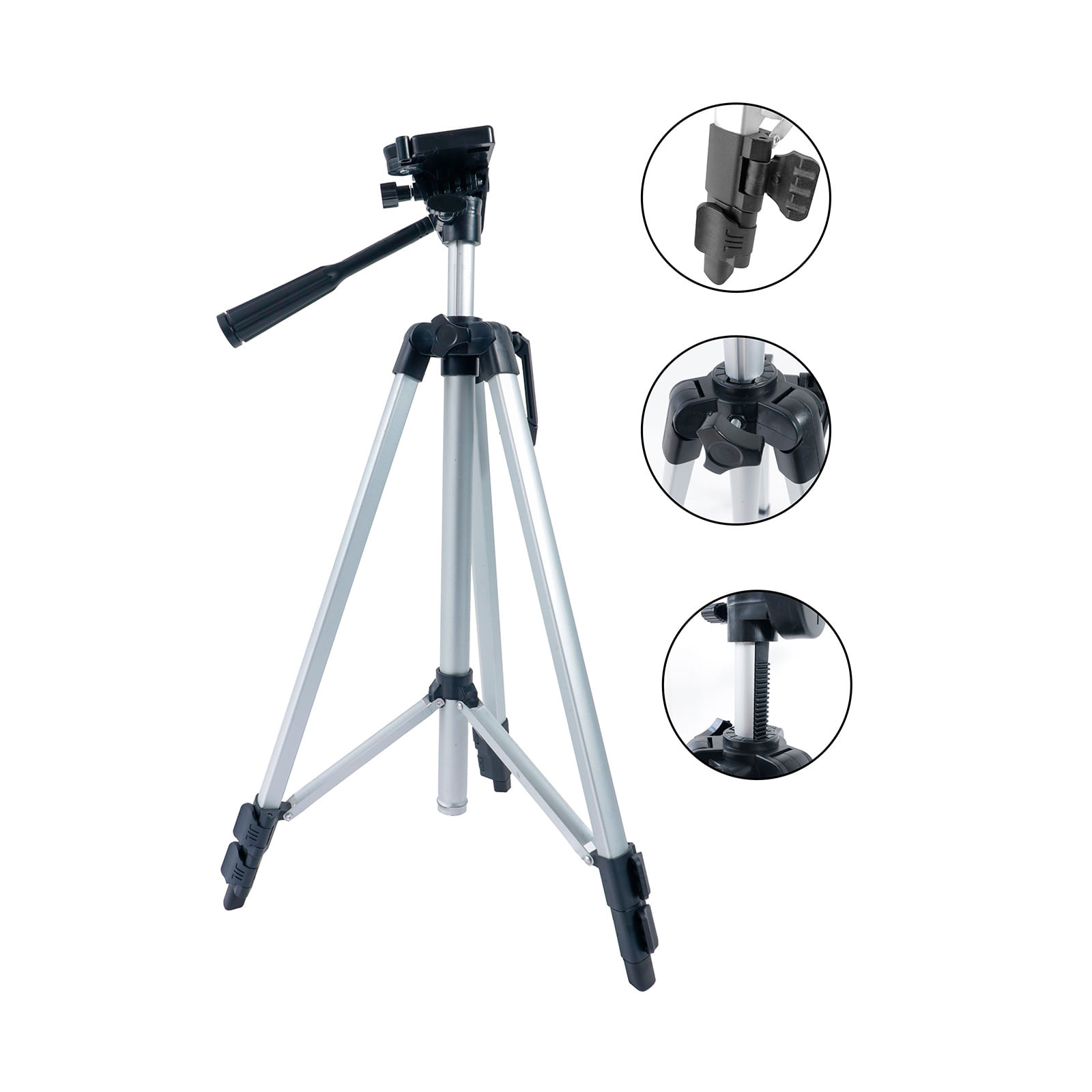 Trípode expansible para cámara StarTec ST-TP-904 de 130 cm