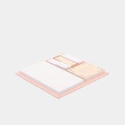 Notas adhesivas + banderitas rosado