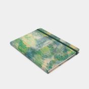 Libreta ejecutiva con banda elástica 20.5 x 14.5 cm