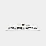 Teclado electrónico infantil de 61 teclas blanco
