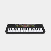 Teclado electrónico infantil negro de 37 teclas
