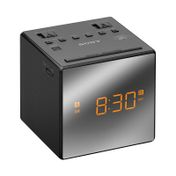 Radio despertador negro Sony ICF-C1T de 1.5 W RMS