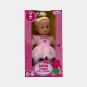 Muñeca de 33 cm Anna bailarina con vestido rosado