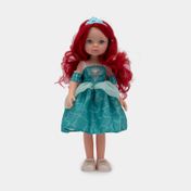 Muñeca de 34 cm little milly con vestido verde